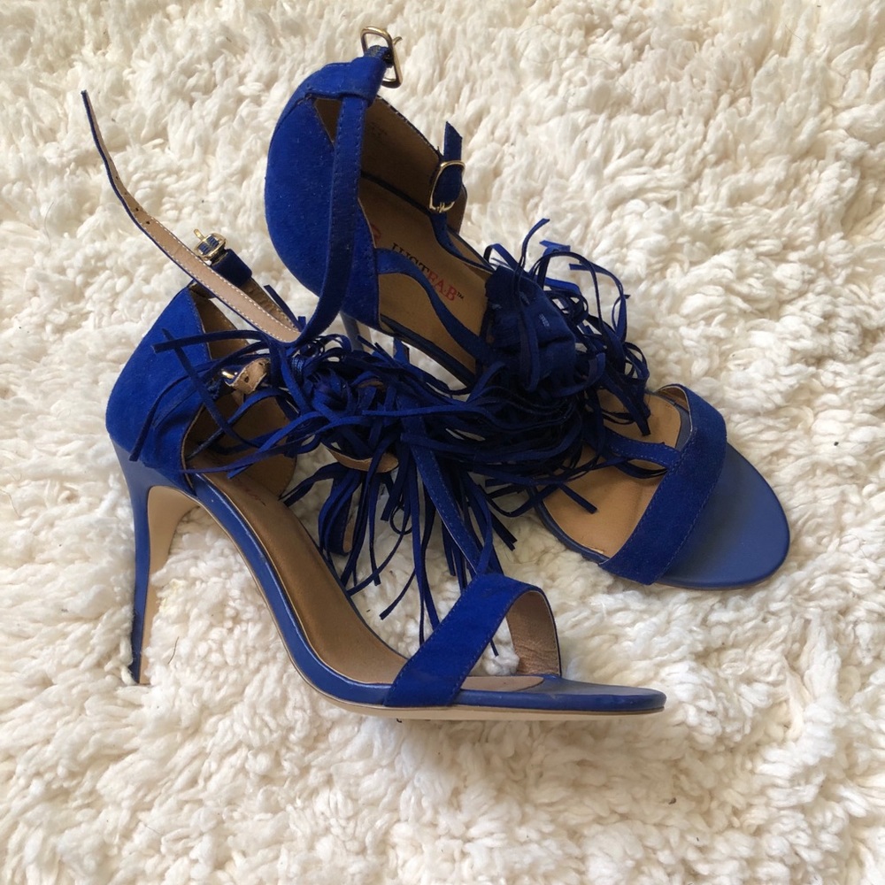JustFab Blue Heels